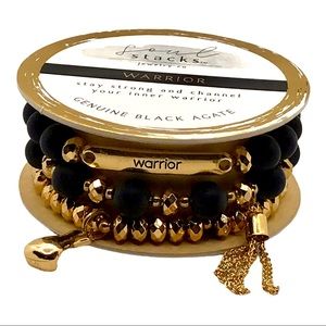 “Warrior” - Genuine Black Agate